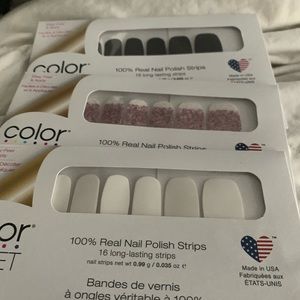 Color street nail strips 3 sets
